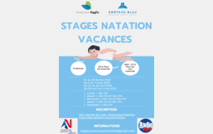 STAGE NATATION VACANCES FEVRIER ET AVRIL