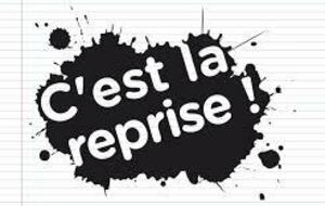 Reprise des activités – Rentrée de septembre