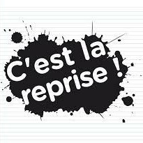 Reprise des activités – Rentrée de septembre