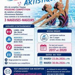 Test Natation Artistique